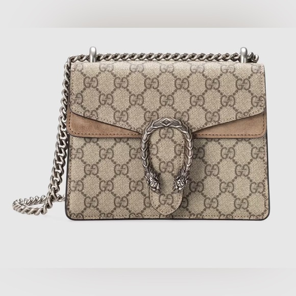 Gucci Dionysus Shoulder Bag - GG Supreme Canvas COA - Picture 1 of 12